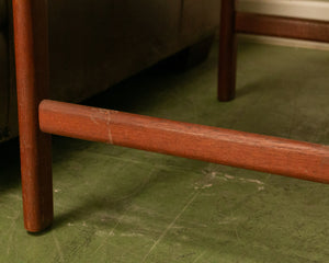 Travertine Top Side Table