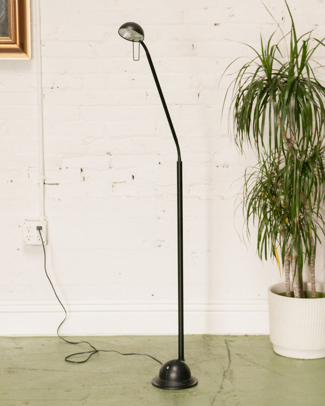 Vintage Black Floor Lamp