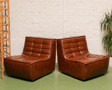 Load image into Gallery viewer, 2 Piece Juno in Recycled Leather Loveseat
