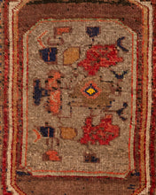 Load image into Gallery viewer, Vintage Hand-knotted Wool Rug, Circa 1950&#39;s Turkish Kars Rug
