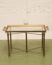 Load image into Gallery viewer, Late 20th Century Labarge Brass Cocktail Table
