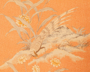 Pair of Japanese Fabric Panels