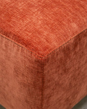 Load image into Gallery viewer, 3 Piece Chelsea Sofa in Paprika (Ottoman)
