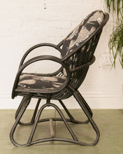 Load image into Gallery viewer, 1970’s Black Bamboo Chair
