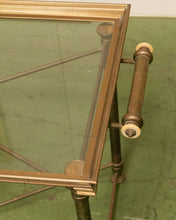 Load image into Gallery viewer, Late 20th Century Labarge Brass Cocktail Table
