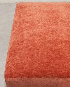 Chelsea Ottoman in Paprika