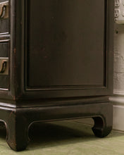 Load image into Gallery viewer, Antique Chest of 4 Drawers in Black
