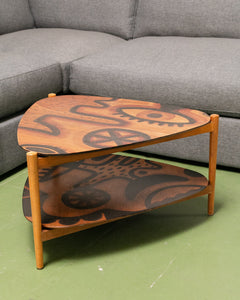 Triangle Coffee Table with Exclusive Design by Cesar Platero