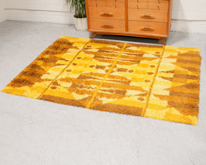 Brown Rya Rug