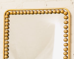 Rectangular Gold Decorated Mirror