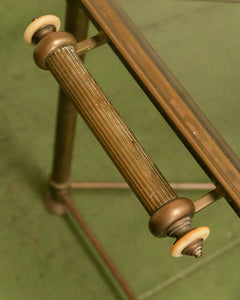 Late 20th Century Labarge Brass Cocktail Table