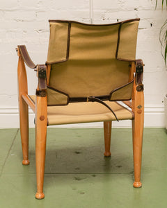 Sedia Safari Chair Design Kaare Klint Realizzata 1964