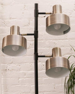 Louisa 3 Head Brass Lamp