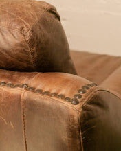 Load image into Gallery viewer, Leather Distressed Sofa
