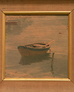 Boat Vintage Art Framed