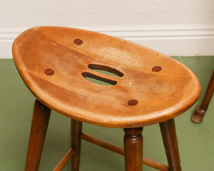 Antique Saddle Stools