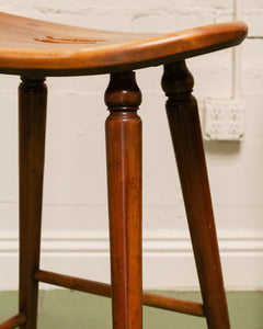 Antique Saddle Stools