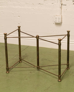 Late 20th Century Labarge Brass Cocktail Table