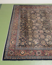 Load image into Gallery viewer, Vintage Turkish Rug in Deep Blue
