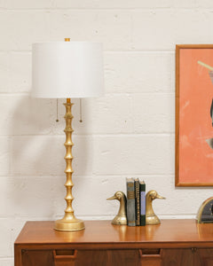 Gold Buffet Table Lamp