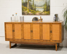 Load image into Gallery viewer, Caning Mid Century Vintage Chest of Drawers
