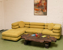 Load image into Gallery viewer, Elodie 4 Piece Modular Sectional in Pistachio Green
