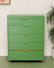 Load image into Gallery viewer, Kelly Green Vintage Highboy
