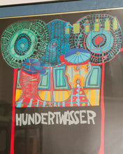 Load image into Gallery viewer, World Tournee by Hundertwasser  Unique Poster Published by Gruener
