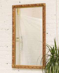 Rectangle Antique Gold Mirror