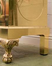 Load image into Gallery viewer, Harden Furniture Modern Brass-Clad Chest of Drawers with Marble Top
