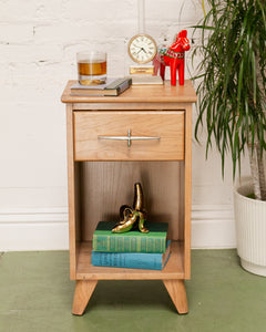 Blonde Vintage Nightstand