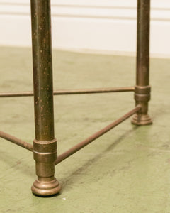 Late 20th Century Labarge Brass Cocktail Table