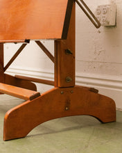 Load image into Gallery viewer, Teak Drafting Desk
