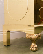 Load image into Gallery viewer, Harden Furniture Modern Brass-Clad Chest of Drawers with Marble Top
