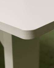 Load image into Gallery viewer, Modern White Sculptured Dining Table
