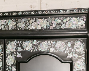 Black Mother of Pearl Cabinet