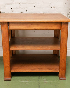 Rustic Oak Desk