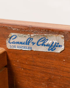 Walnut Restored Executive Mid Century Desk