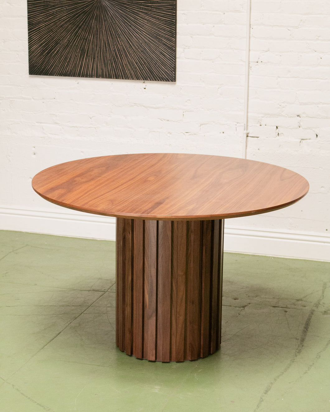 Dalia Round Table in Walnut