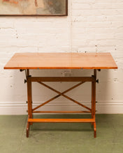 Load image into Gallery viewer, Teak Drafting Desk
