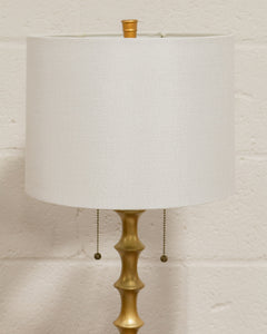 Gold Buffet Table Lamp