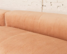 Load image into Gallery viewer, Bailey Sofa in Blush Corduroy
