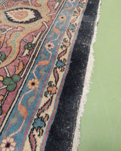 Load image into Gallery viewer, Vintage Turkish Rug in Deep Blue
