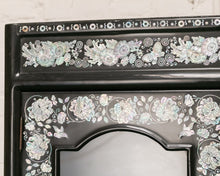 Load image into Gallery viewer, Black Mother of Pearl Cabinet
