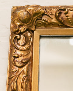 Rectangle Antique Gold Mirror