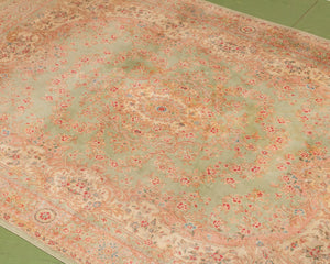 Pink Pastel Antique Rug