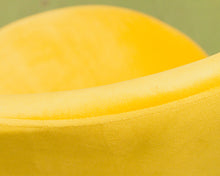 Load image into Gallery viewer, Sunny Yellow Velvet Pedestal Chair
