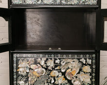 Load image into Gallery viewer, Black Mother of Pearl Cabinet
