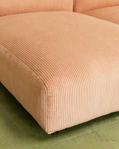 Bailey Sofa in Blush Corduroy