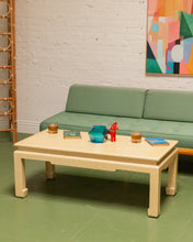 Load image into Gallery viewer, Harrison Van Horn Lacquered Grass Cloth Coffee Table 1980s
